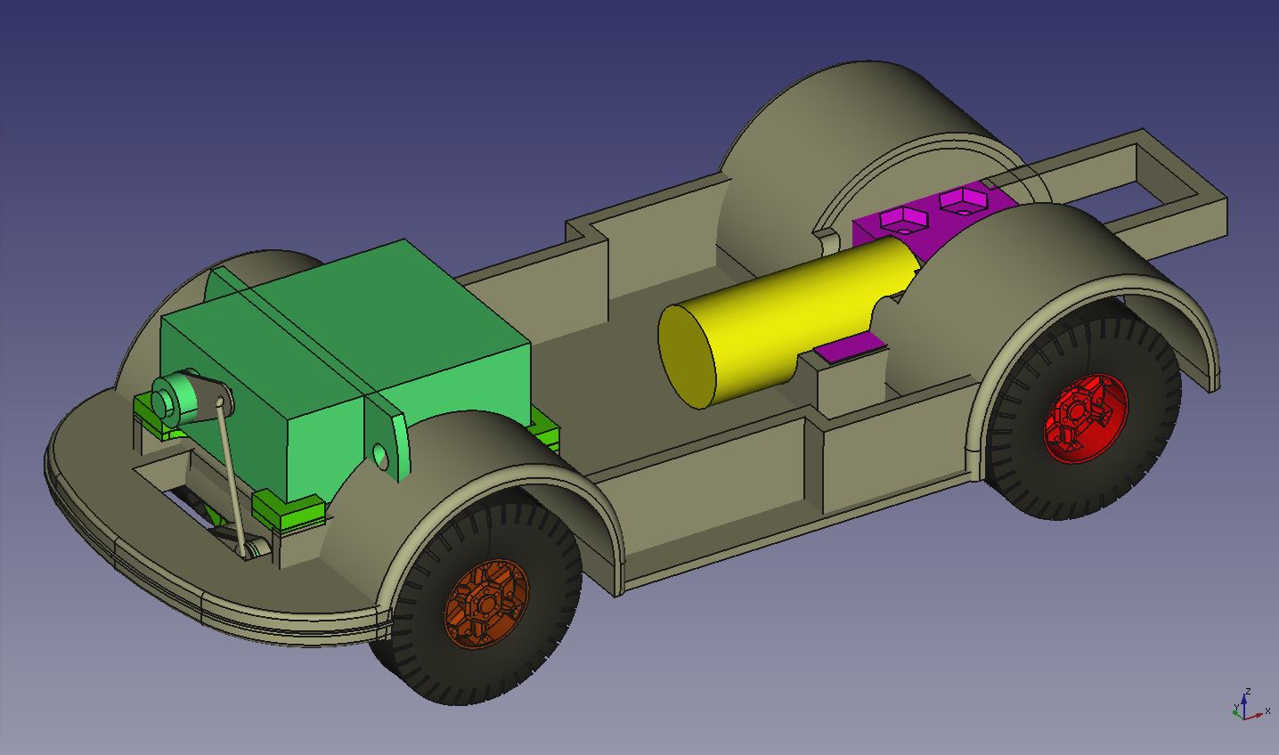 KV633ZB Fahrwerk