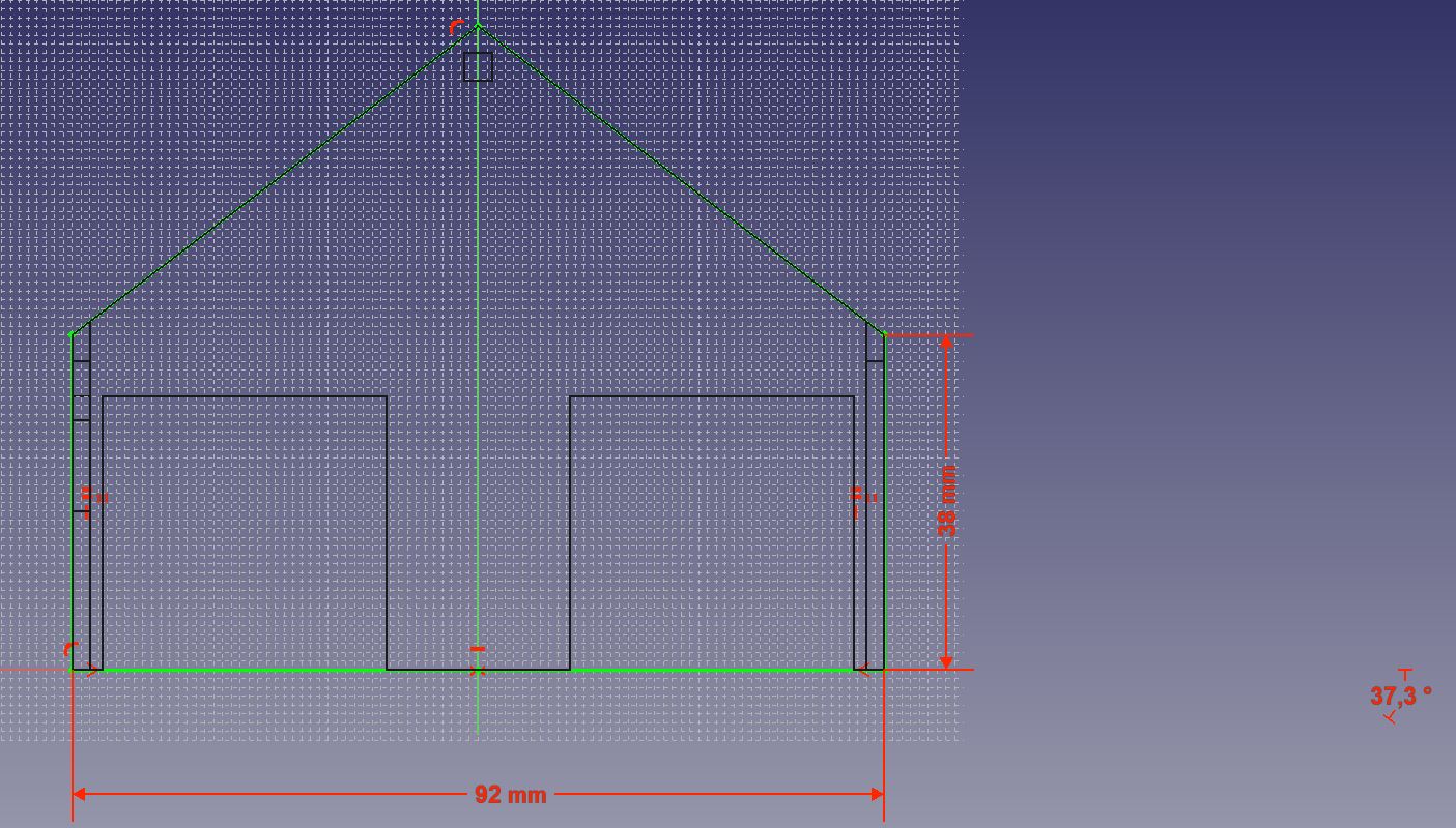 Garage D�rzbach Konstruktion