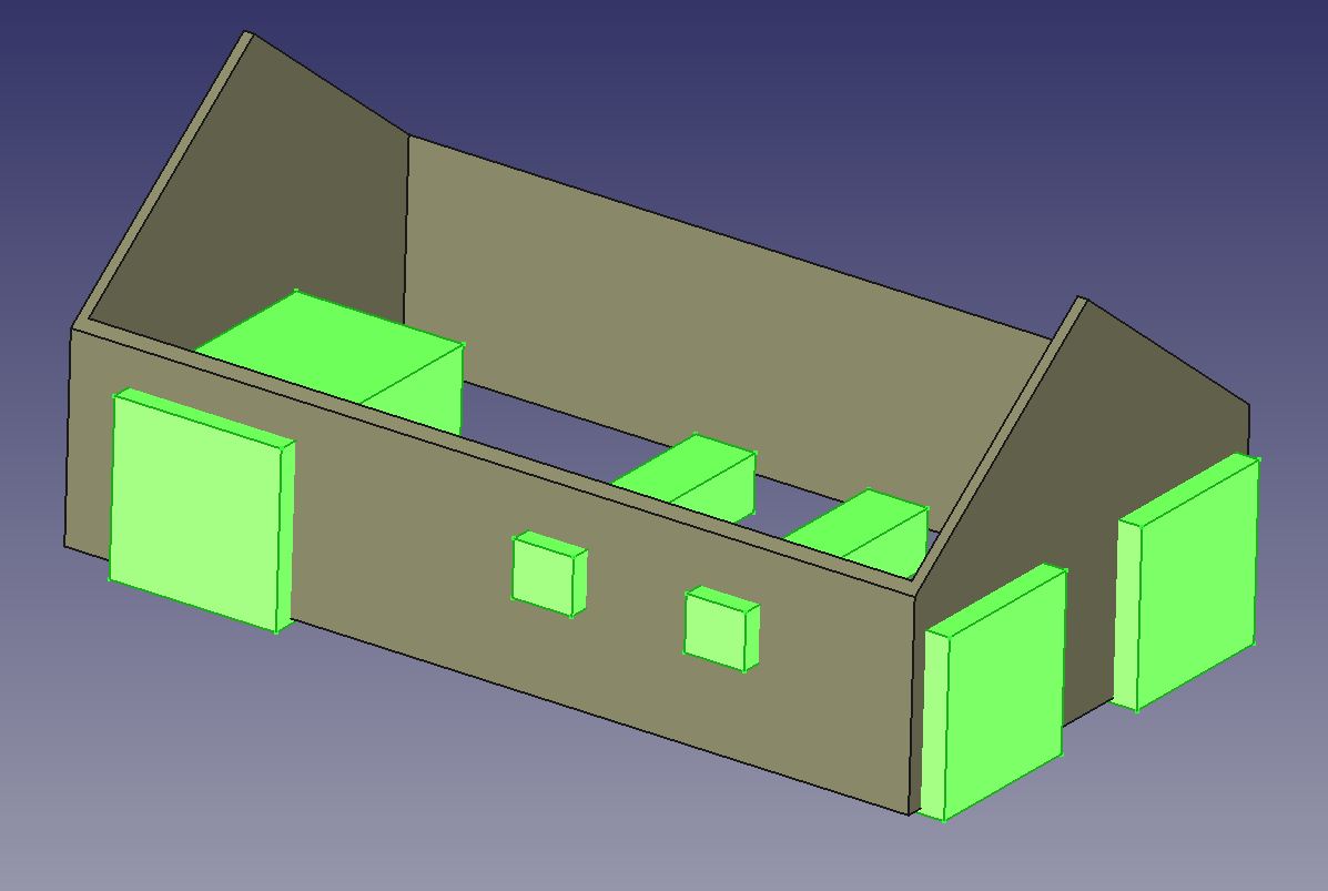 Garage D�rzbach Konstruktion