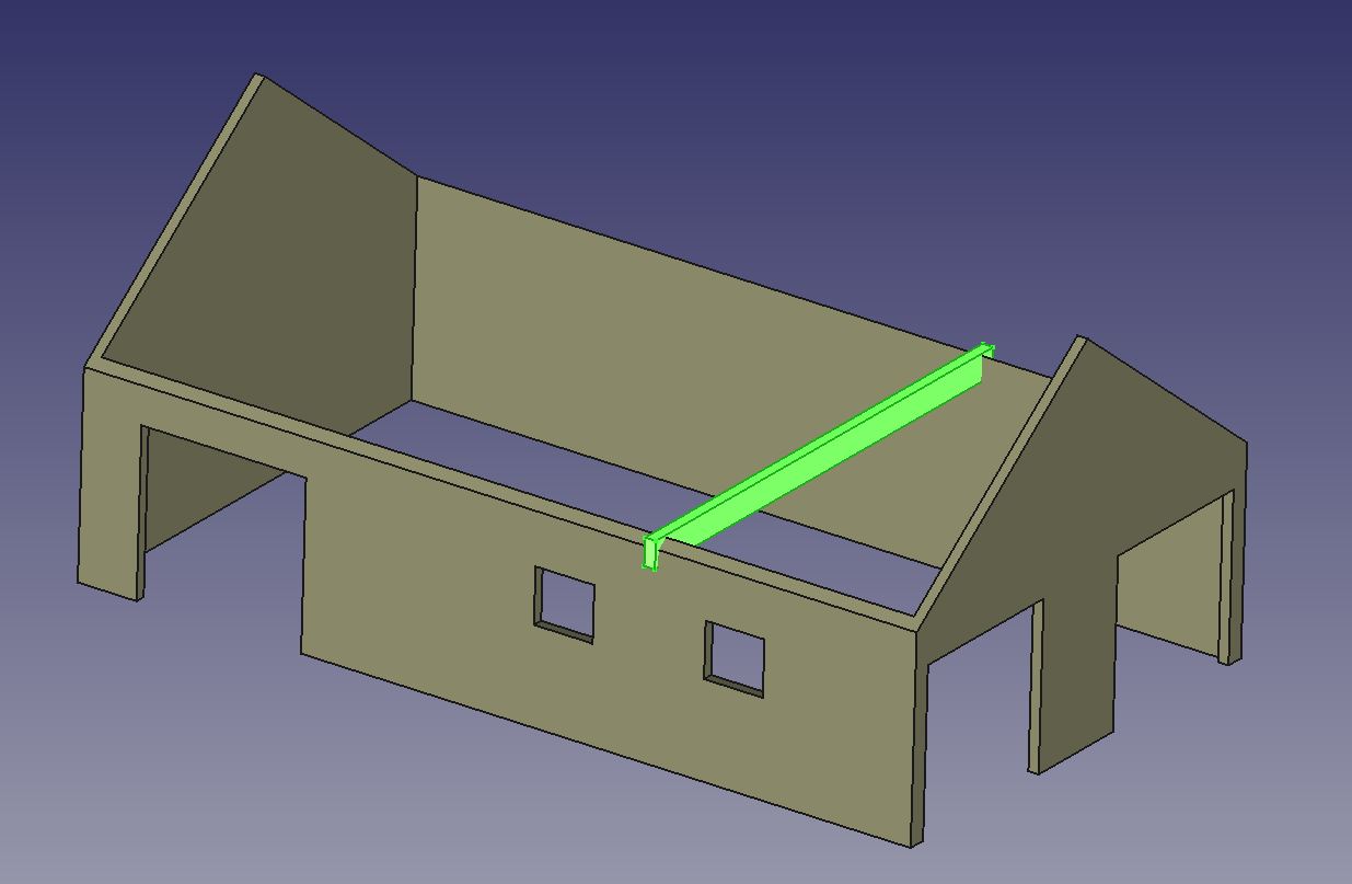 Garage D�rzbach Konstruktion