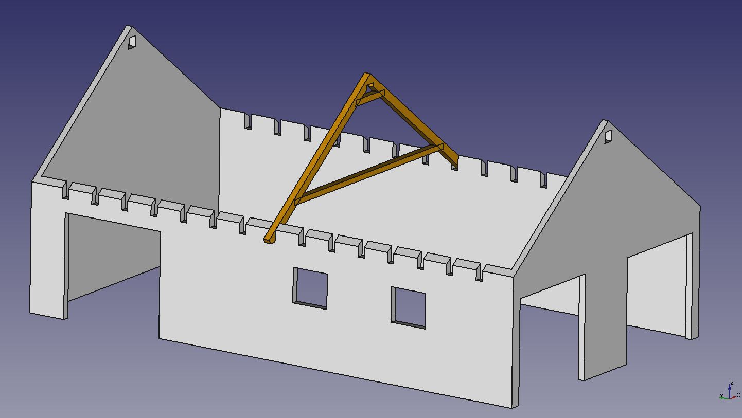 Garage D�rzbach Konstruktion