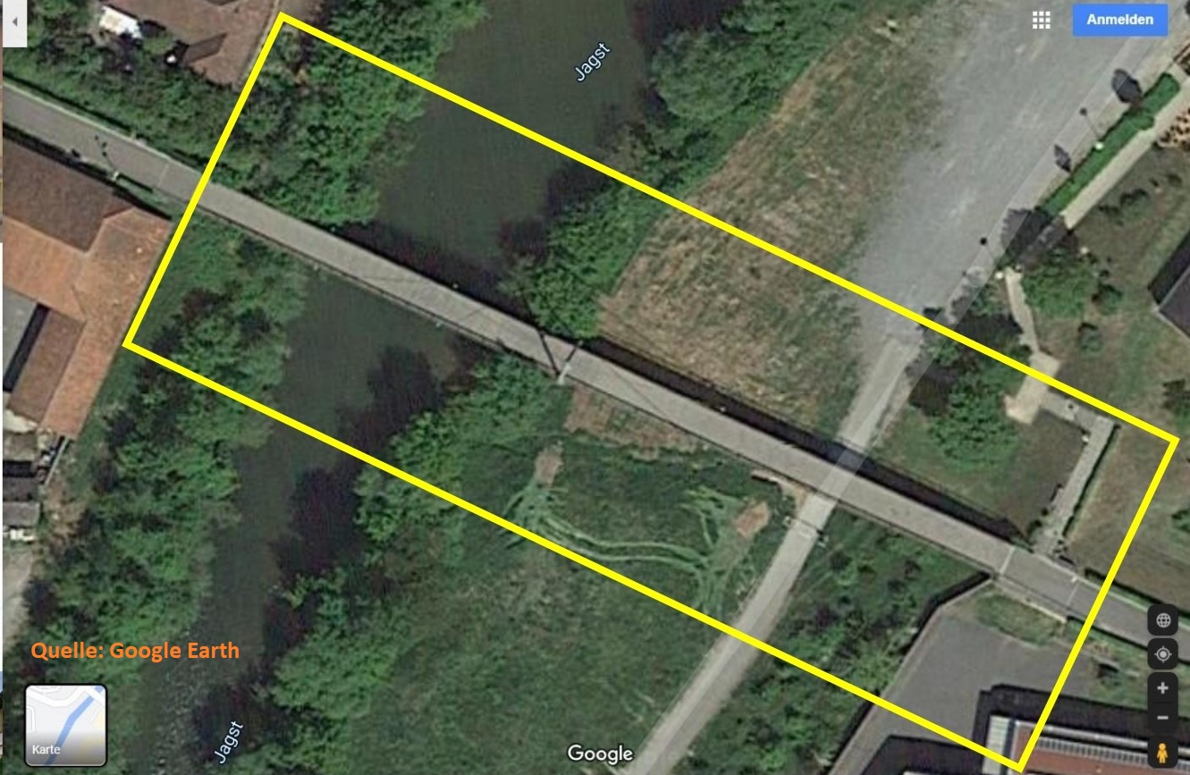 Jagstbr�cke-Luftbild-heute