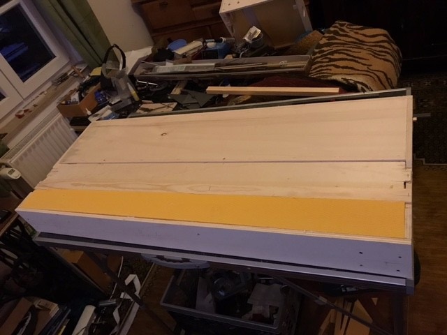 Der Bhf MARLACH in Bau