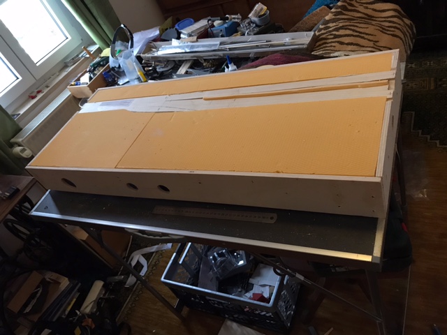 Der Bhf MARLACH in Bau