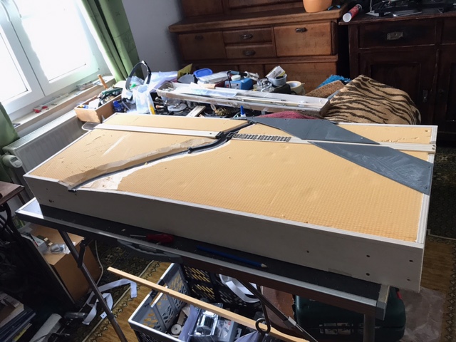 Der Bhf MARLACH in Bau