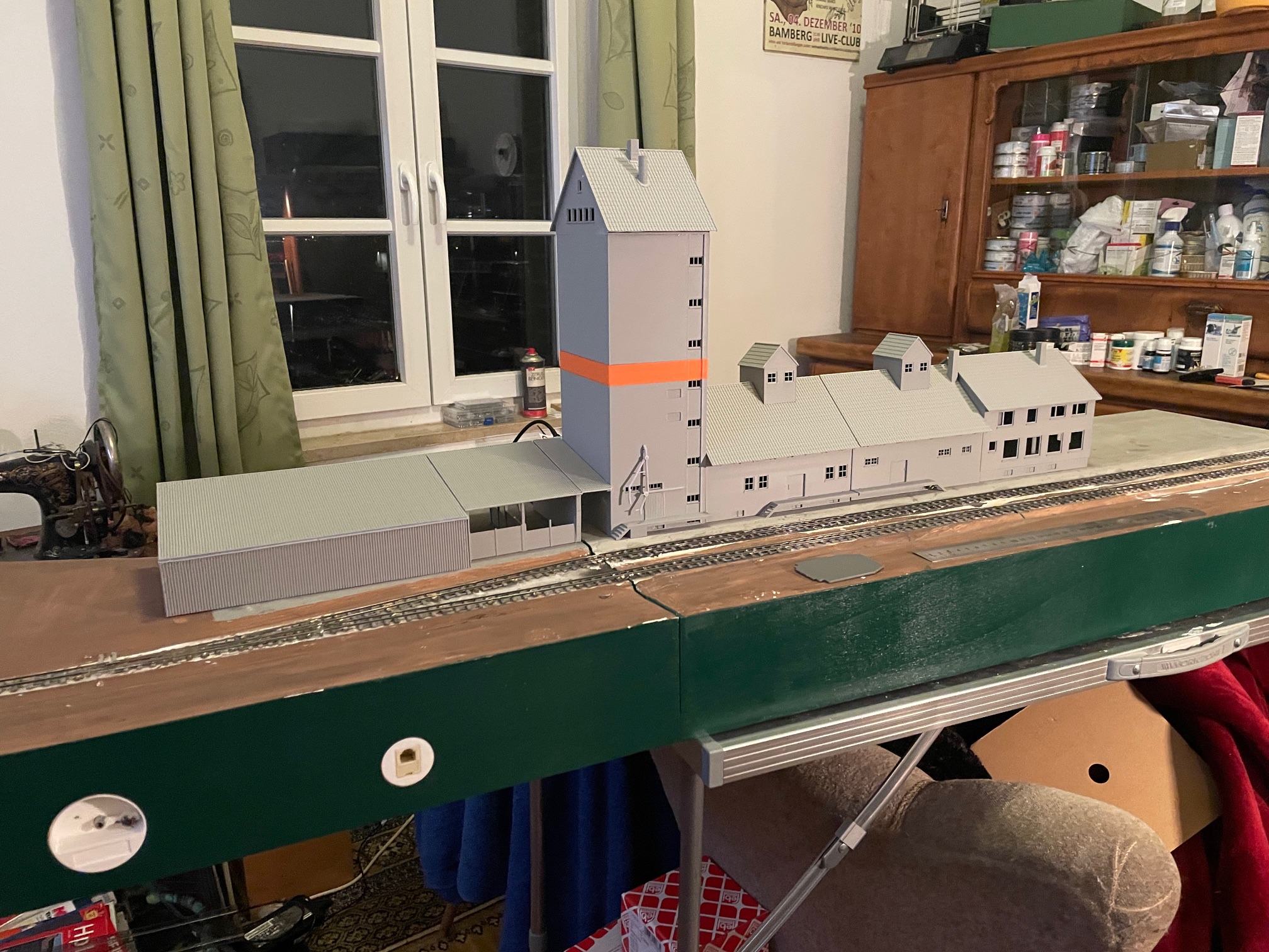 Der Bhf MARLACH in Bau