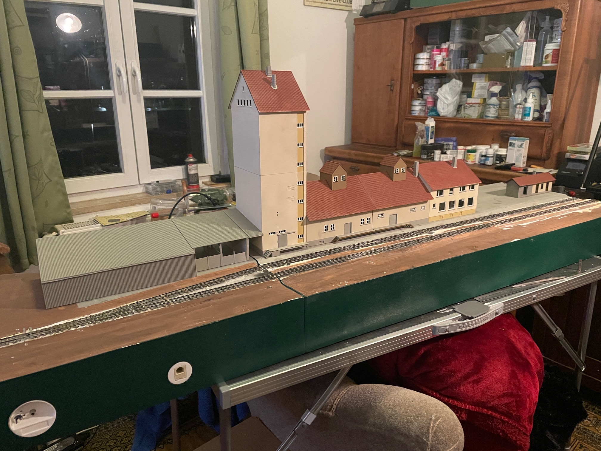 Der Bhf MARLACH in Bau