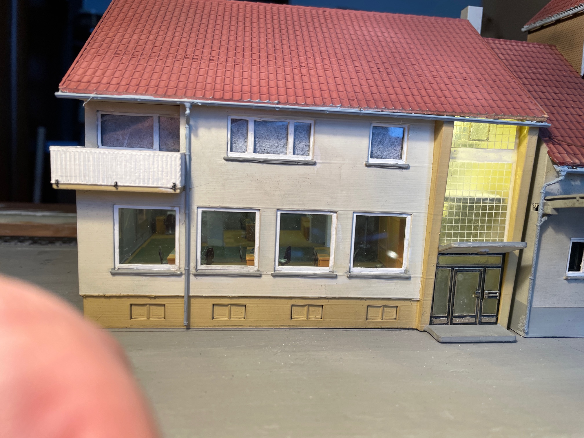 Der Bhf MARLACH in Bau