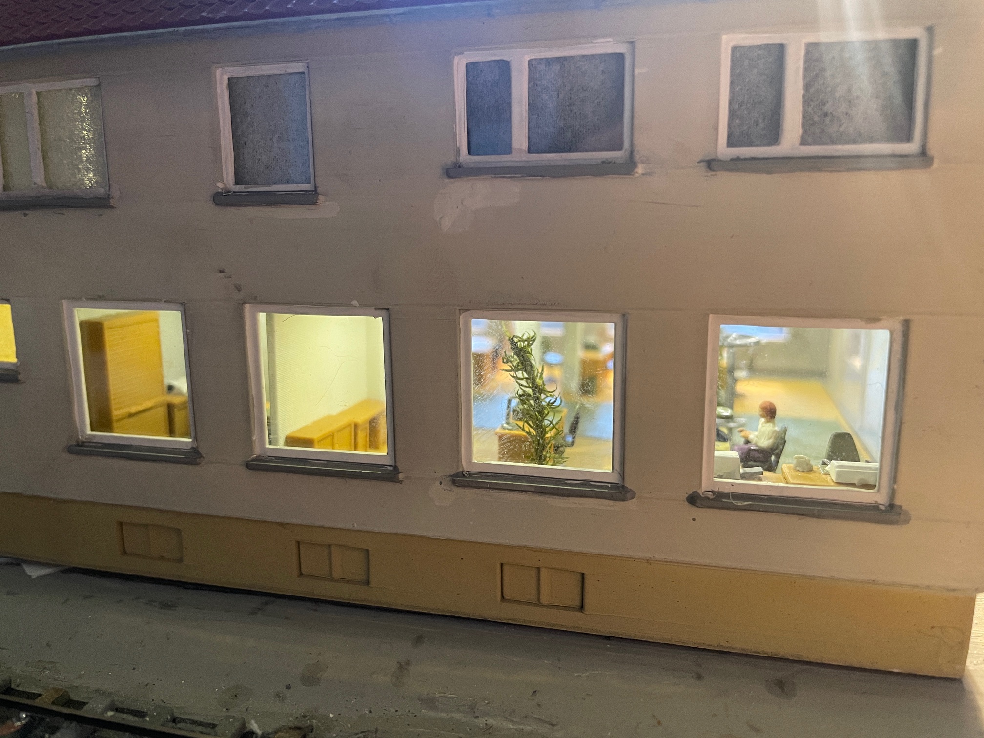 Der Bhf MARLACH in Bau