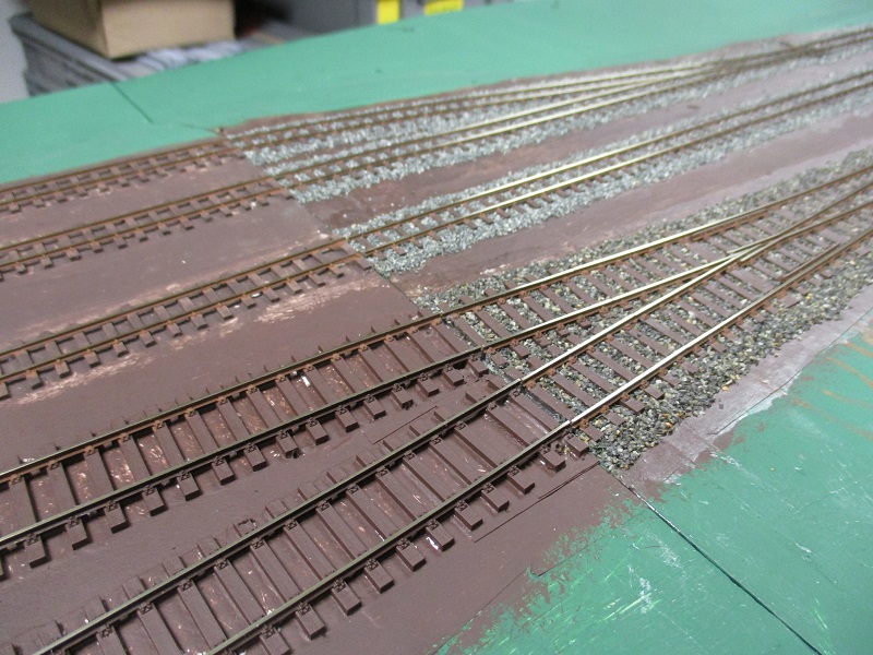 fertige und unfertige Gleise