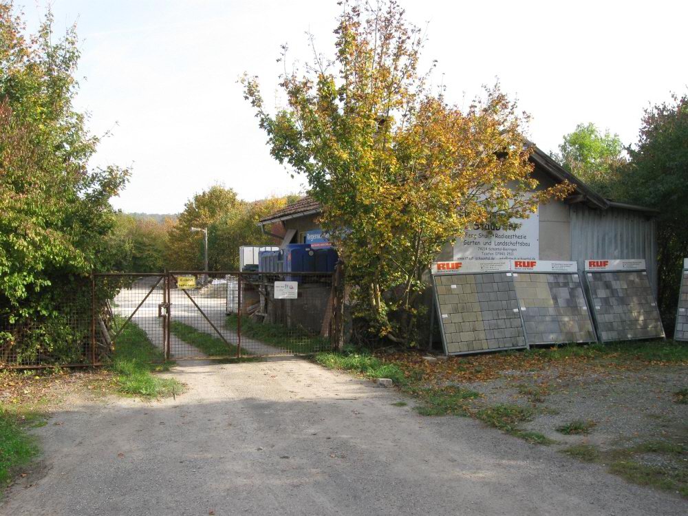 Geb�ude des Tanklagers WINZENHOFEN