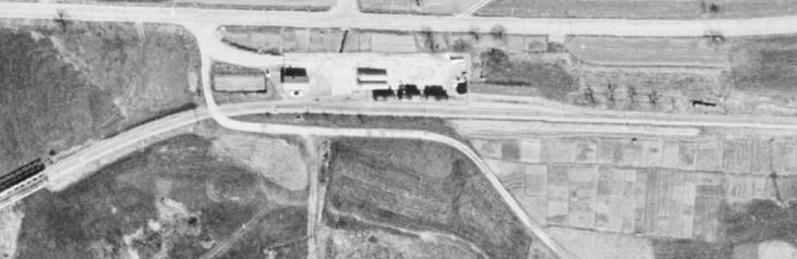 Luftbild aus dem Jahr 1968