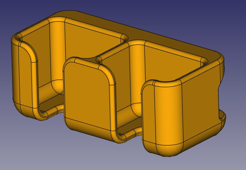 Duo-Halter Beinmontage